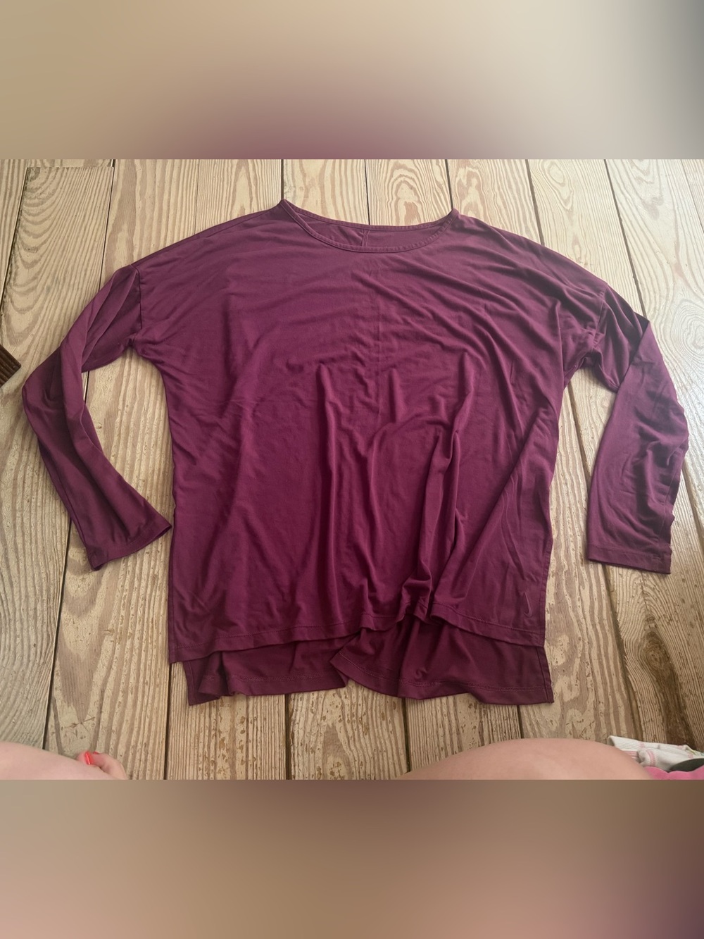 Nike Dri-Fit maroon long sleeve shirt XXL